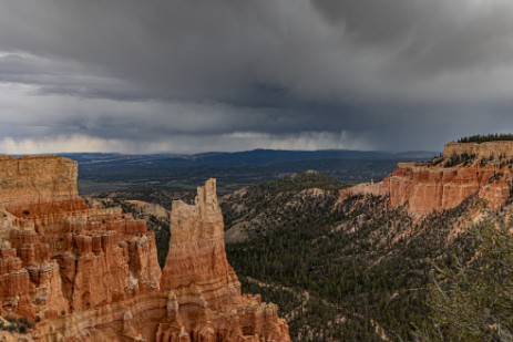 Bryce Canyon bei Regen