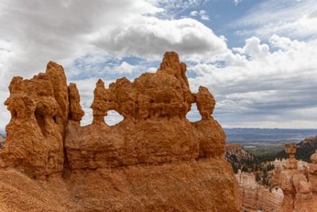 Wettersturz im Queens Garden im Bryce Canyon