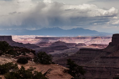 Gewitter im Canyonlands Nationalpark