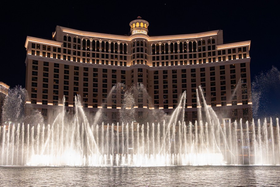 Wasserspiele am Bellagio in Las Vegas