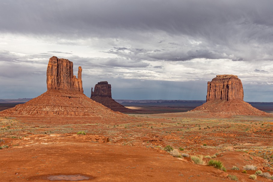 Wettersturz im Monument Valley