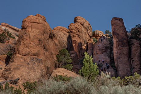 Kollabierter Wall Arch im Arches Nationalpark