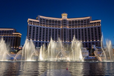 Wasserspiele am Bellagio in Las Vegas