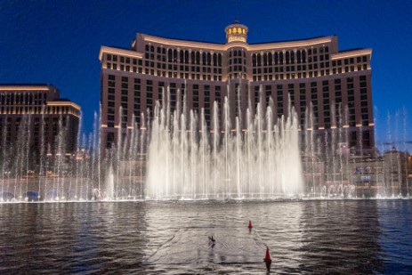 Wasserspiele am Bellagio in Las Vegas